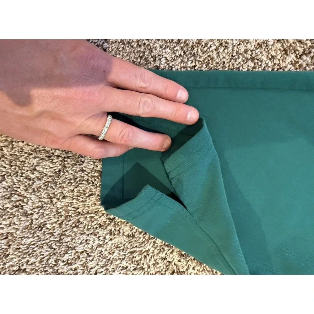 Figs Women's Yola Cargo Teal Green High Waisted Scrub Pants Size XL